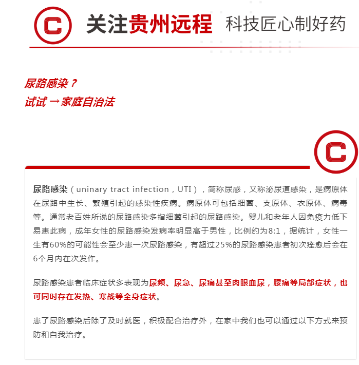 尿路感染？  試-試家庭自治法